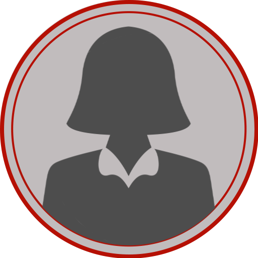 Női avatar illusztráció