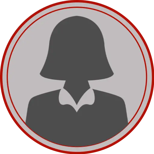 Női avatar illusztráció